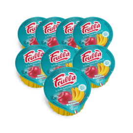 Polpa di frutta Mela Banana - Pack 18 pezzi