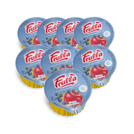 Polpa di frutta Mela Mirtillo - Pack 18 pezzi