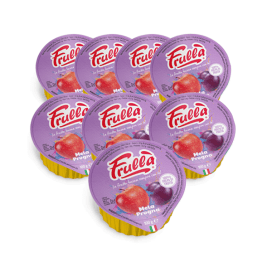 Polpa di frutta Mela Prugna - Pack 18 pezzi