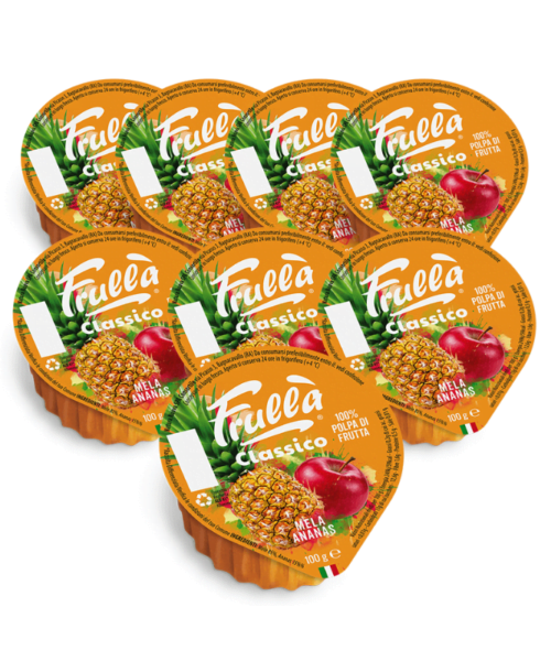 Polpa di frutta Mela Ananas - Pack 18 pezzi