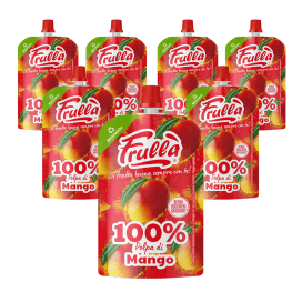 Frutta Frullata 100% Mango - Pack 10 Pezzi