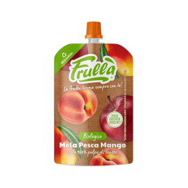 Frutta Frullata Mela Pesca Mango Biologico