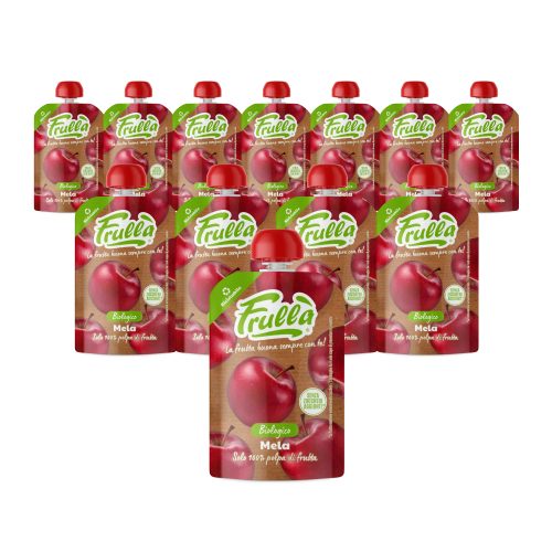 Frutta Frullata Mela Biologico - Pack 18 Pezzi
