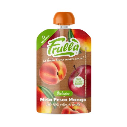 Frutta Frullata Mela Pesca Mango Biologico