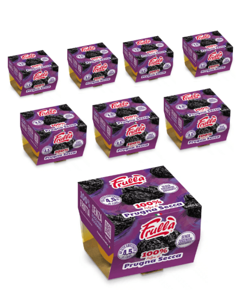 Polpa di Frutta Bi-pack Prugna Secca - 2x100g Pack 12 pezzi
