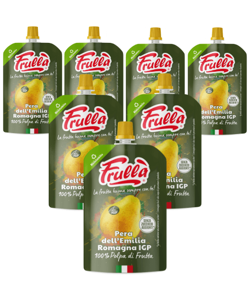 Frutta Frullata Pera Emilia Romagna IGP - Pack 18 Pezzi