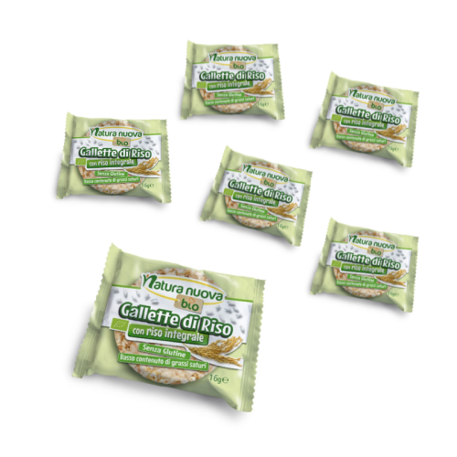 Gallette di riso da agricoltura biologica Pack 30pz