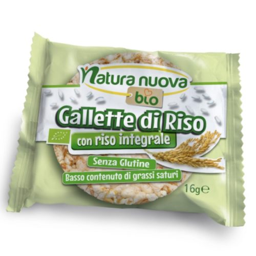 Gallette di riso da agricoltura biologica