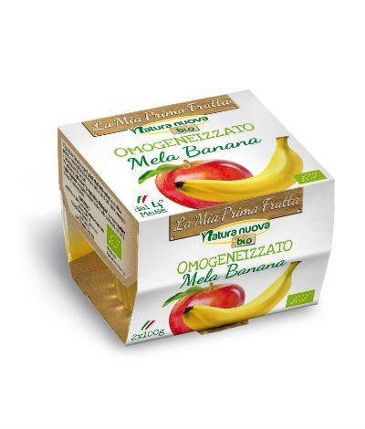 Omogeneizzato Bio Mela Banana Conf. 2x100g