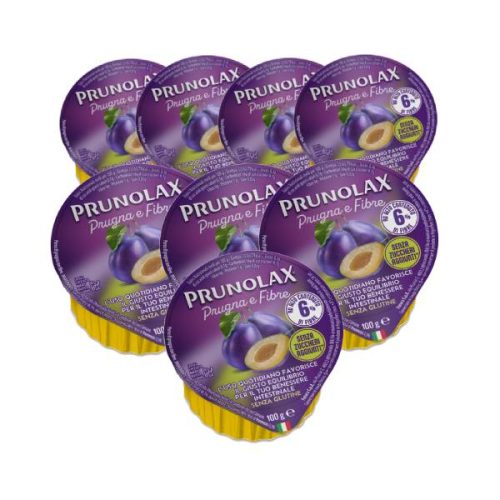 Purea di prugna e fibre vegetali - Vaschetta (100g x 18 pz)